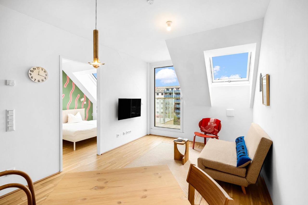 Ding Design Apartments In Brigittenau Vienna Esterno foto